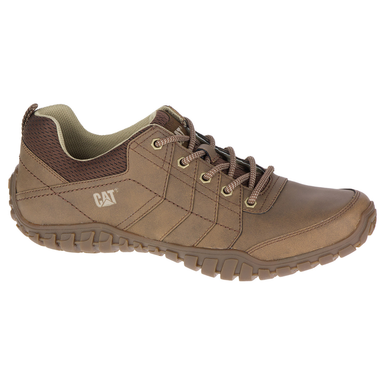 Caterpillar Instruct - Mens Casual Shoes - Dark Beige - NZ (837FZRUXW)